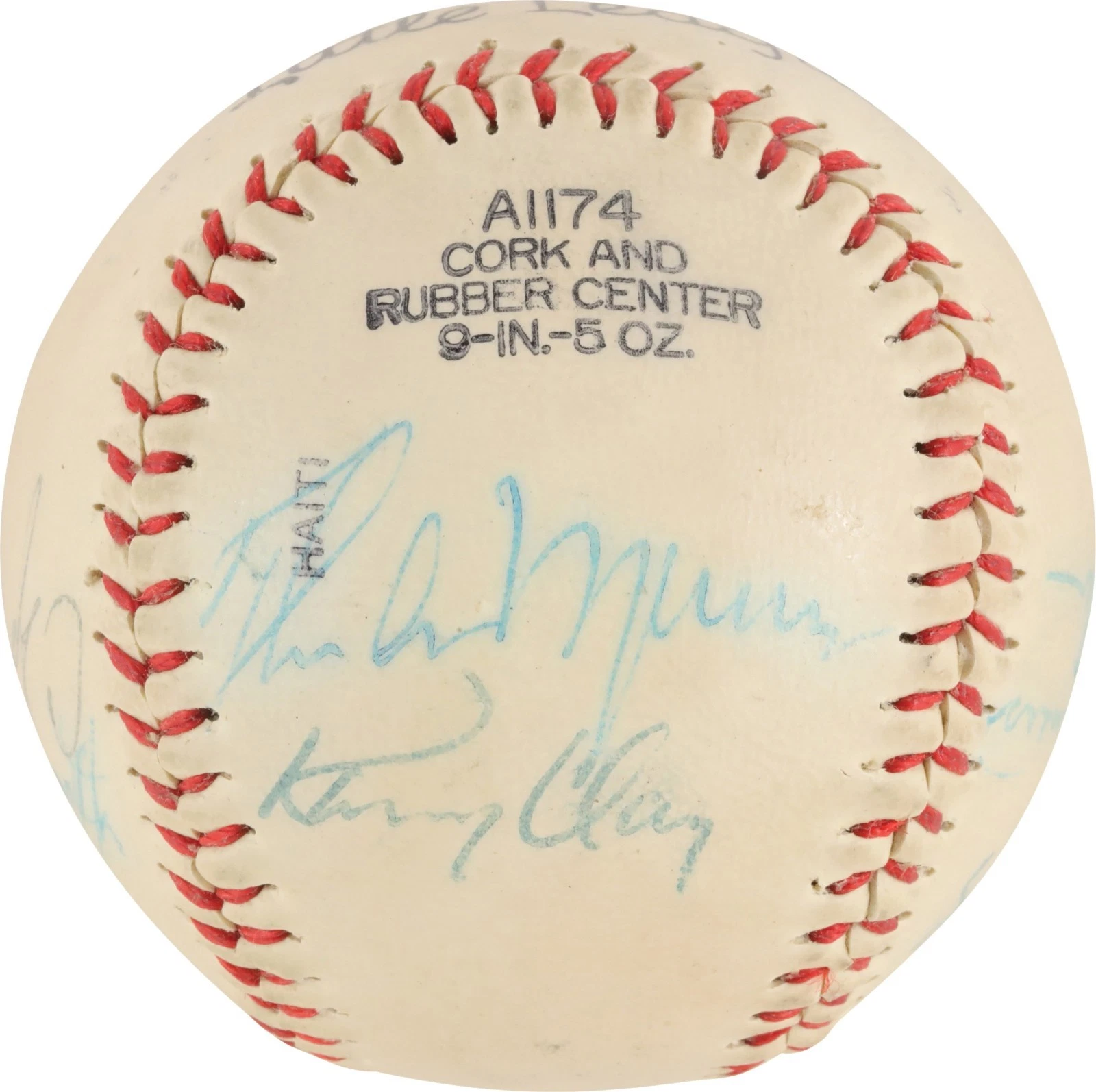 1978 New York Yankees World Series Champs Team Signed Baseball With Munson PSA