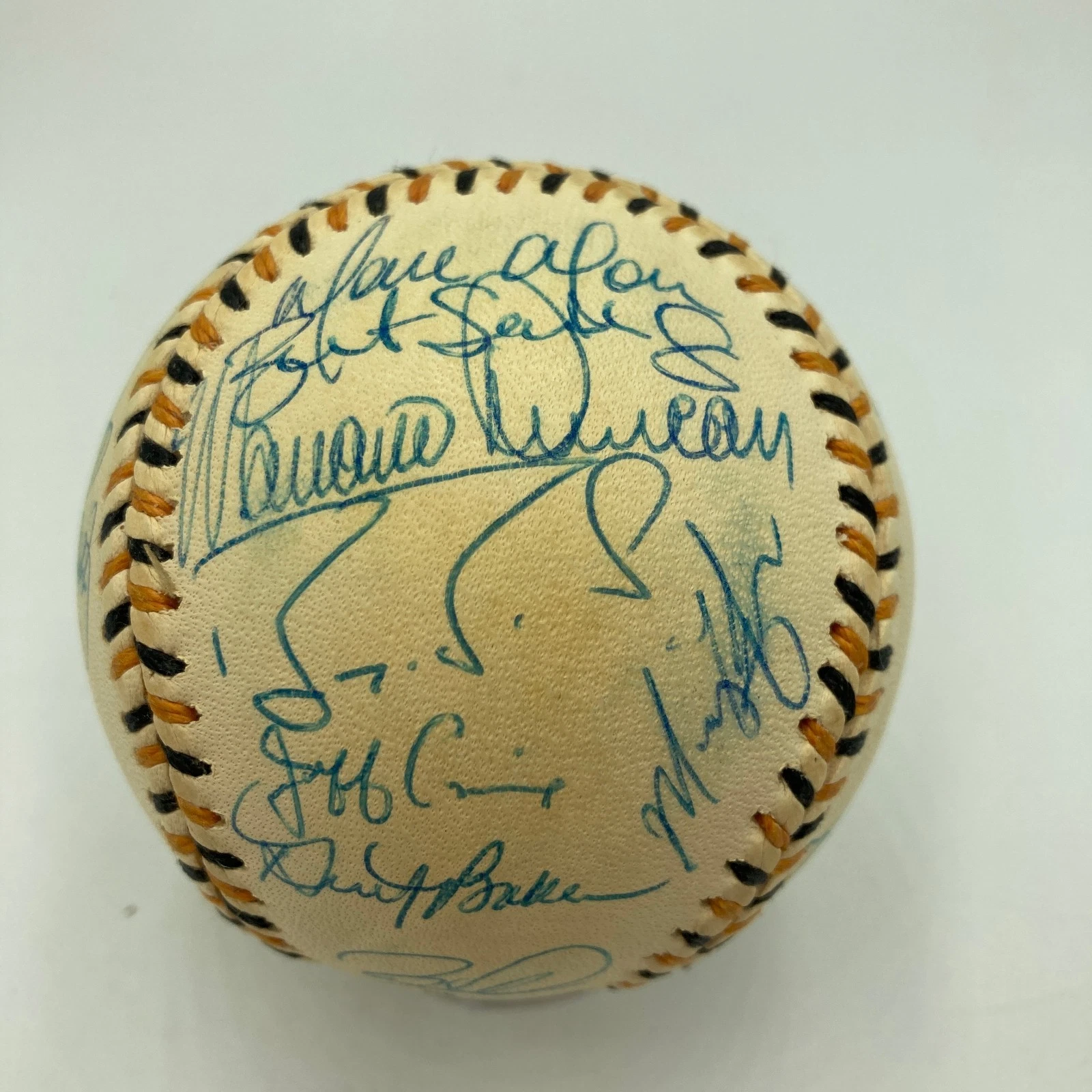 1994 All Star Game National League Team Signed Baseball Barry Bonds PSA DNA COA