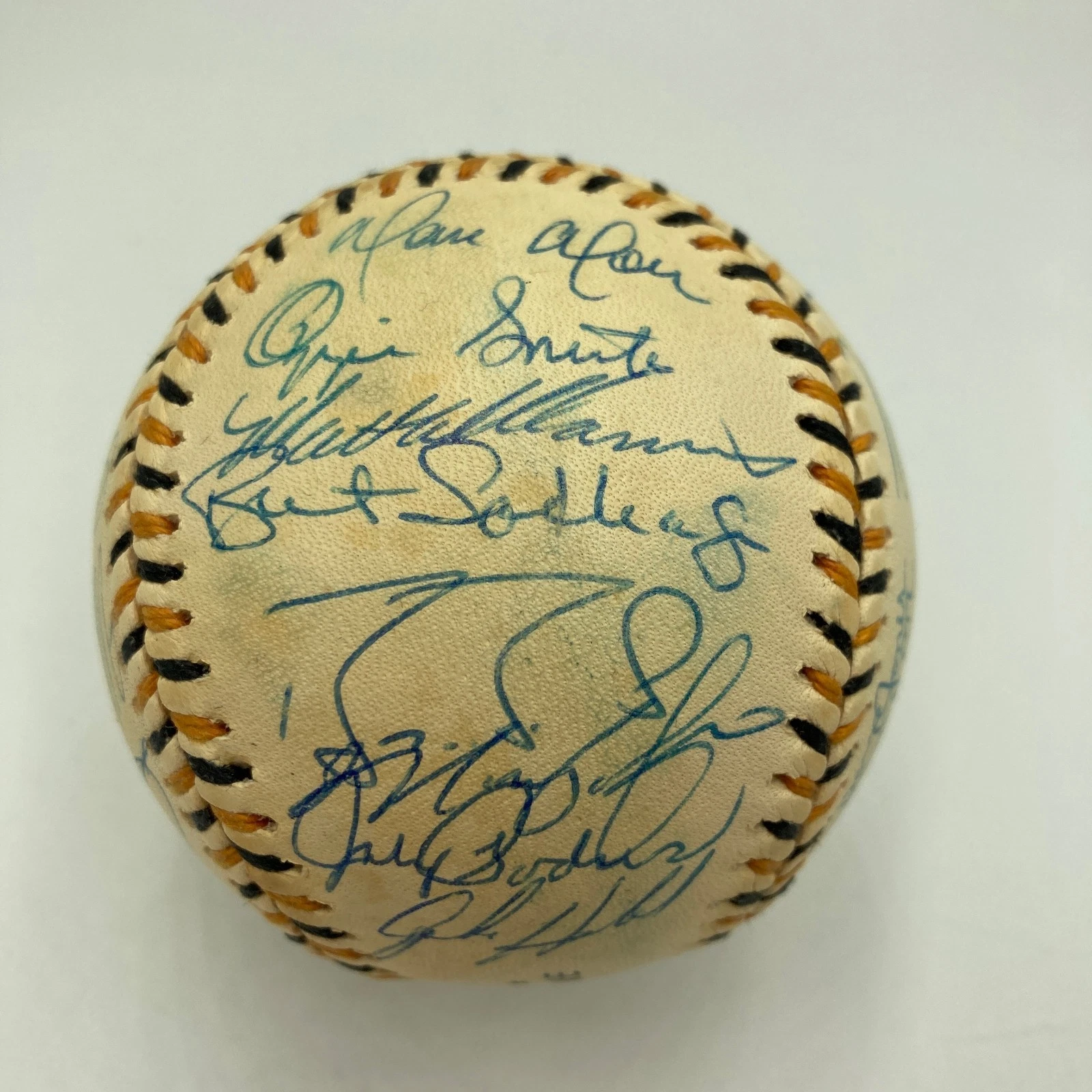 1994 All Star Game National League Team Signed Baseball Barry Bonds PSA DNA COA