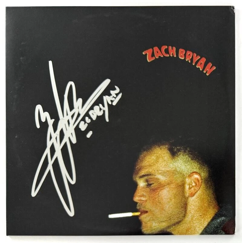 Zach Bryan Signed Autograph self titled Album Vinyl Record LP w/ Beckett COA
