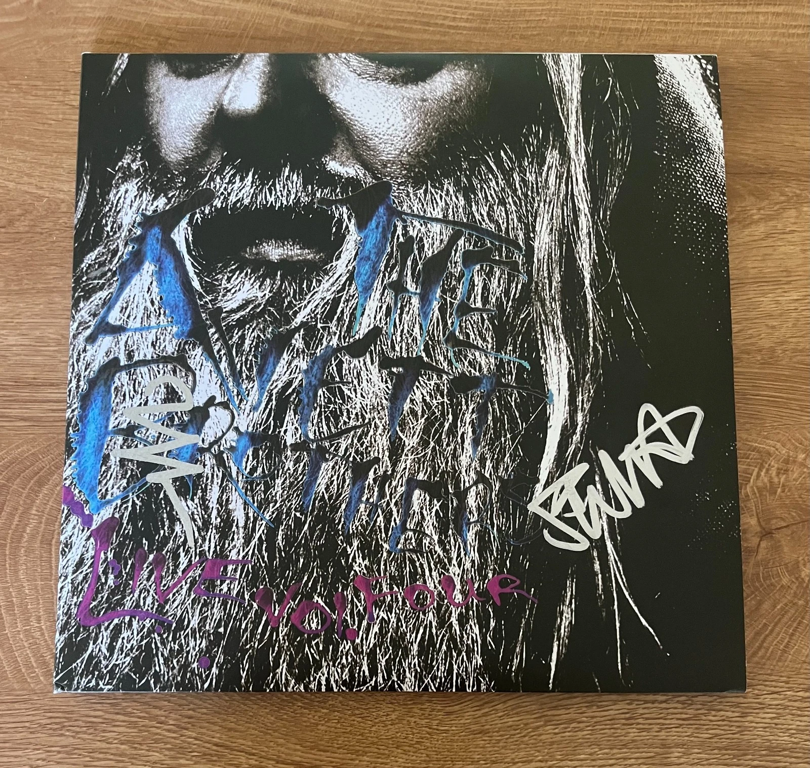 * THE AVETT BROTHERS * signed vinyl album * LIVE VOL: 4 *