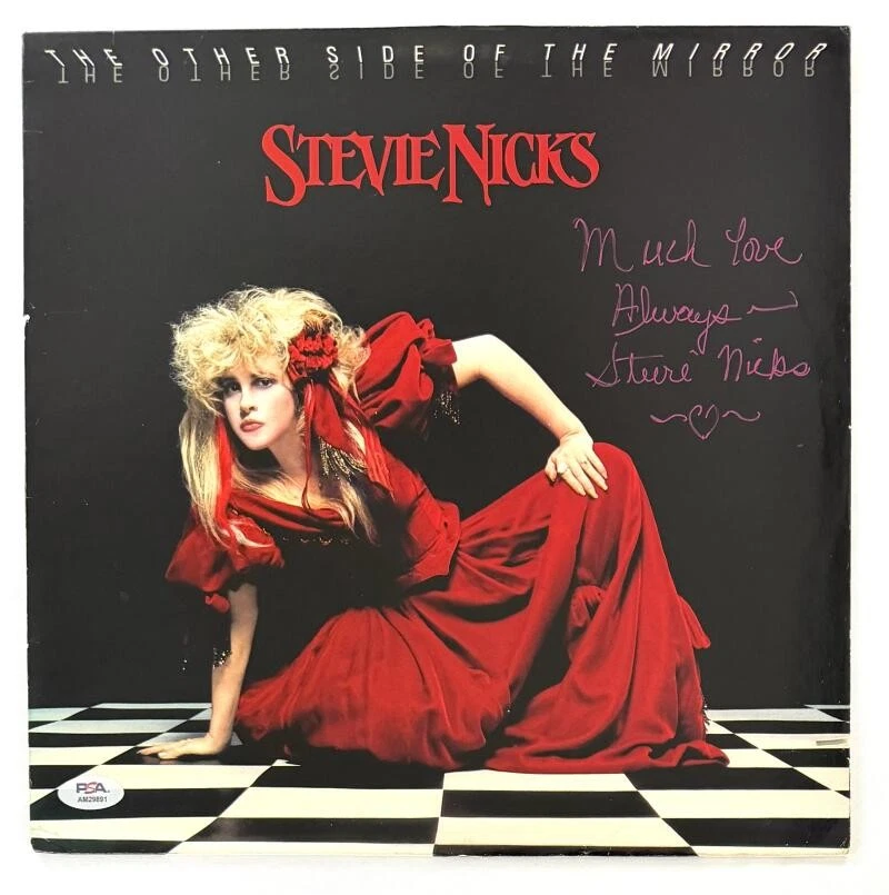 Stevie Nicks Fleetwood Mac Signed Autograph Album Vinyl Record LP w/ PSA COA