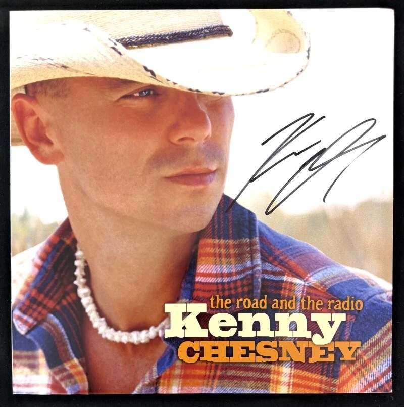 Kenny Chesney Signed Autograph The Road and the Radio Album Vinyl Record PSA COA