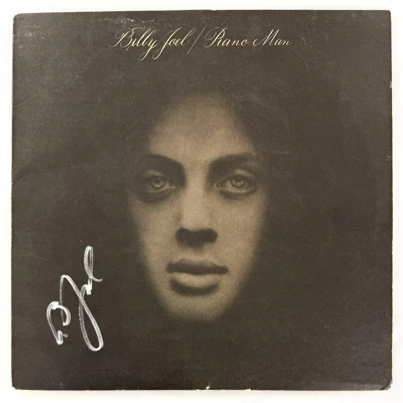 Billy Joel Signed Autograph Piano Man Album Vinyl Record LP w/ Beckett COA
