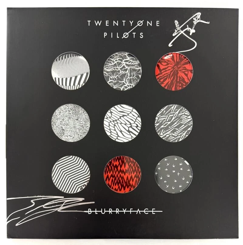 Twenty One Pilots Signed Autograph Blurryface Album Vinyl Record w/ Beckett COA