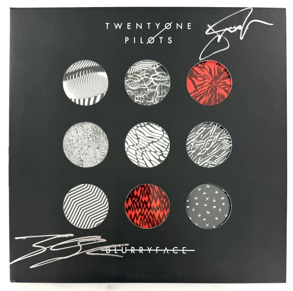 Twenty One Pilots Signed Autograph Blurryface Record - Josh Dun Tyler Jospeh BAS