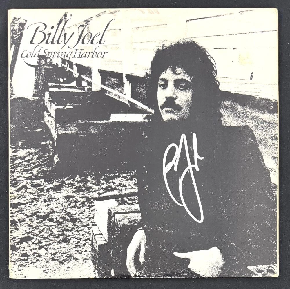 Billy Joel Signed Autograph Cold Spring Harbor Album Vinyl Record LP w/ JSA COA