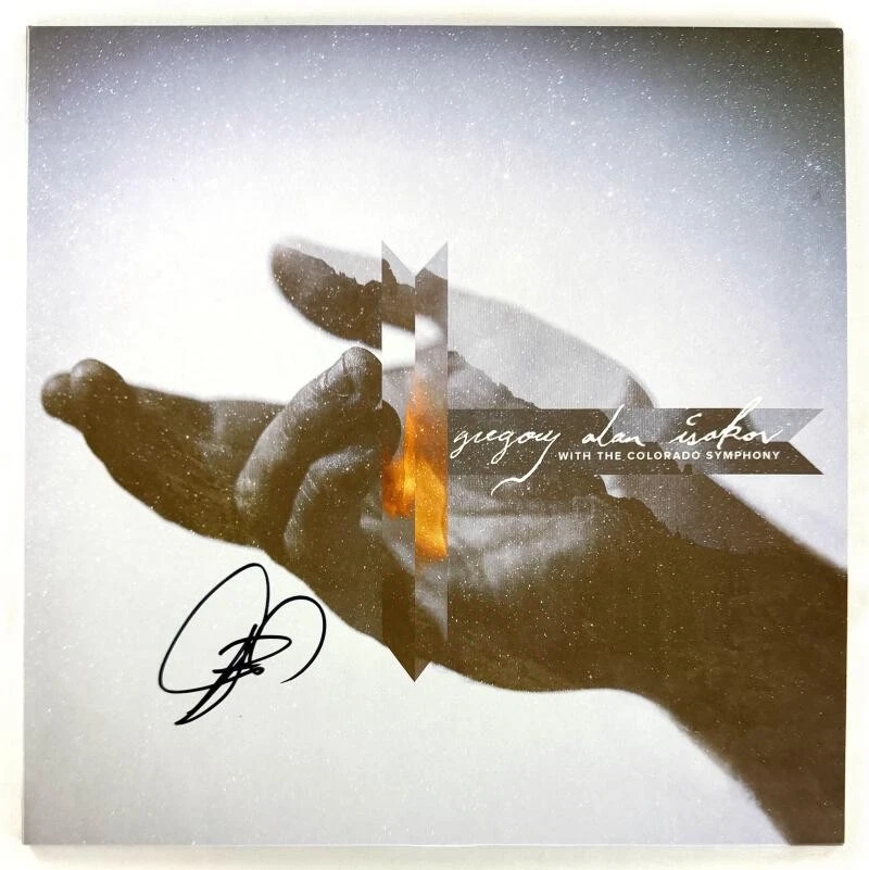 Gregory Alan Isakov Signed Autograph Colorado Symphony Album Vinyl Record w/ JSA