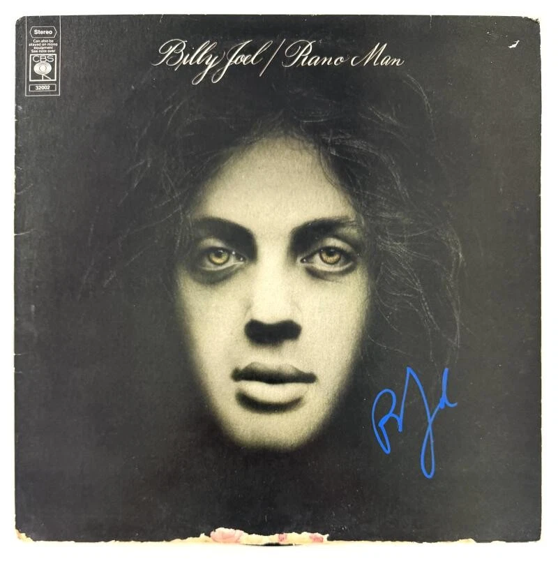 Billy Joel Signed Autograph Piano Man Album Vinyl Record - Music Icon w/ JSA COA