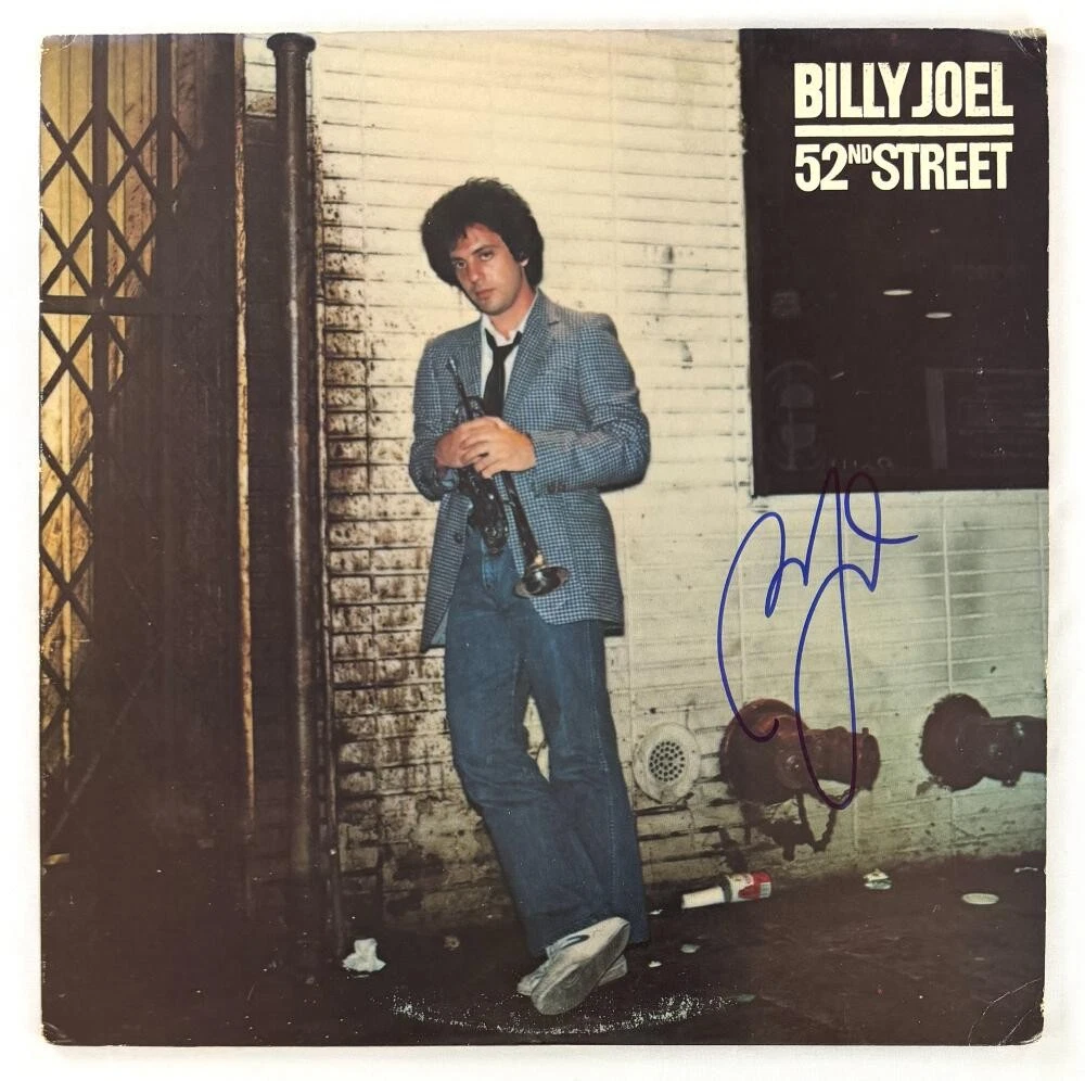 Billy Joel Signed Autograph 52nd Street Album Vinyl Record - Music Icon JSA COA