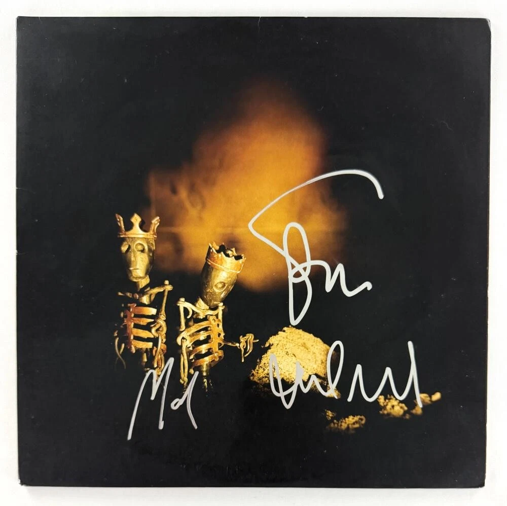 Pearl Jam Signed Autograph Riot Act Album Vinyl Record - Mike Stone Matt JSA COA