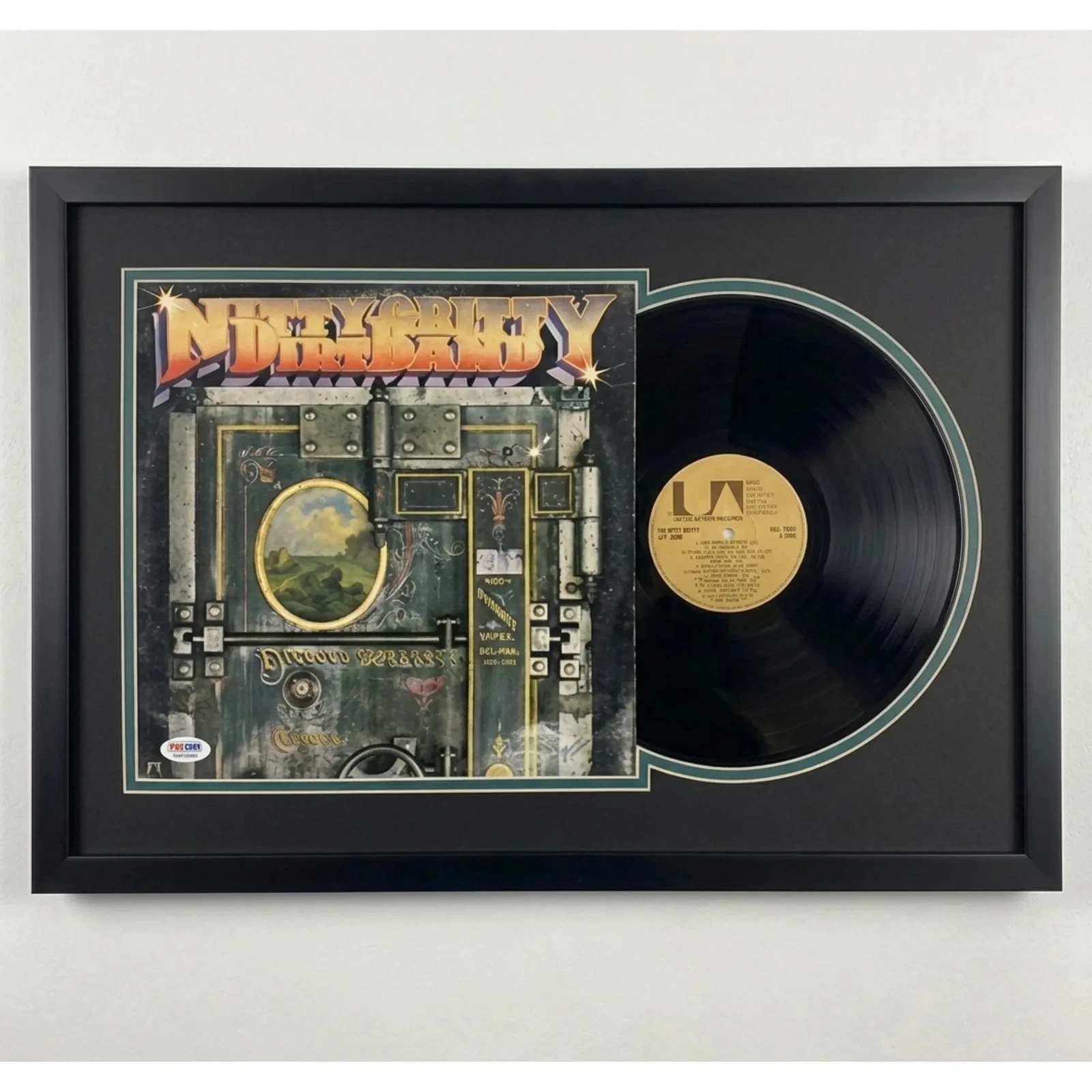 Jimmie Fadden, Jeff Hanna, John McEuen, Les Thompson Signed Custom Framed Vinyl