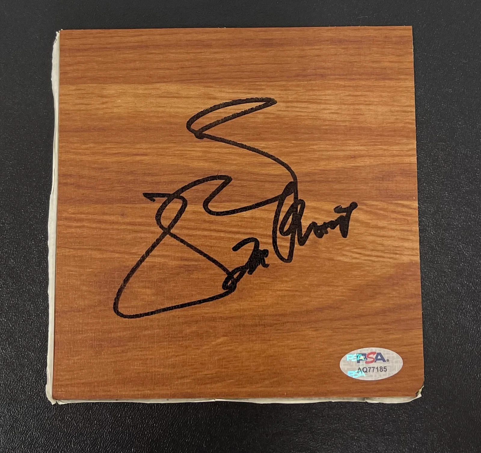 Mike Miller Orlando Magic Signed Floorboard NBA PSA