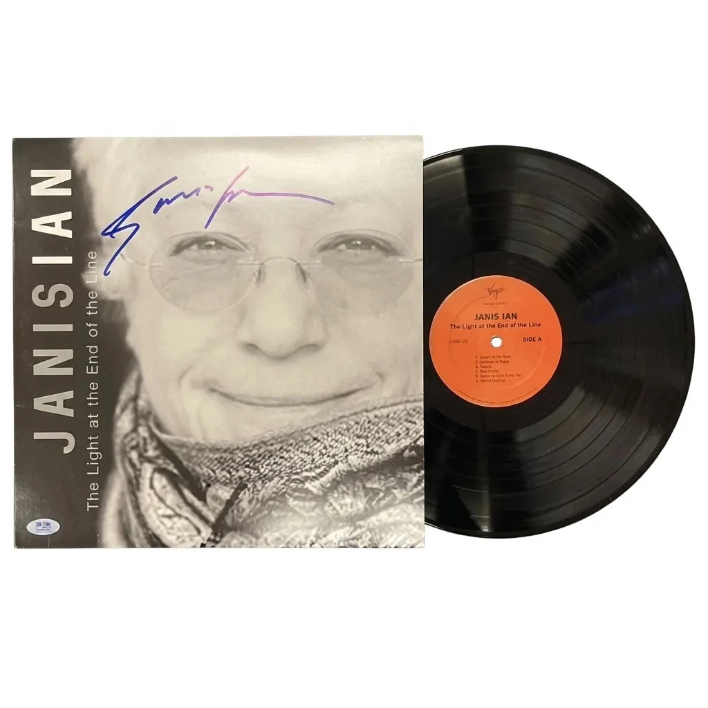 Janis Ian Signed The Light at the End of the Line Vinyl PSA Album Autographed