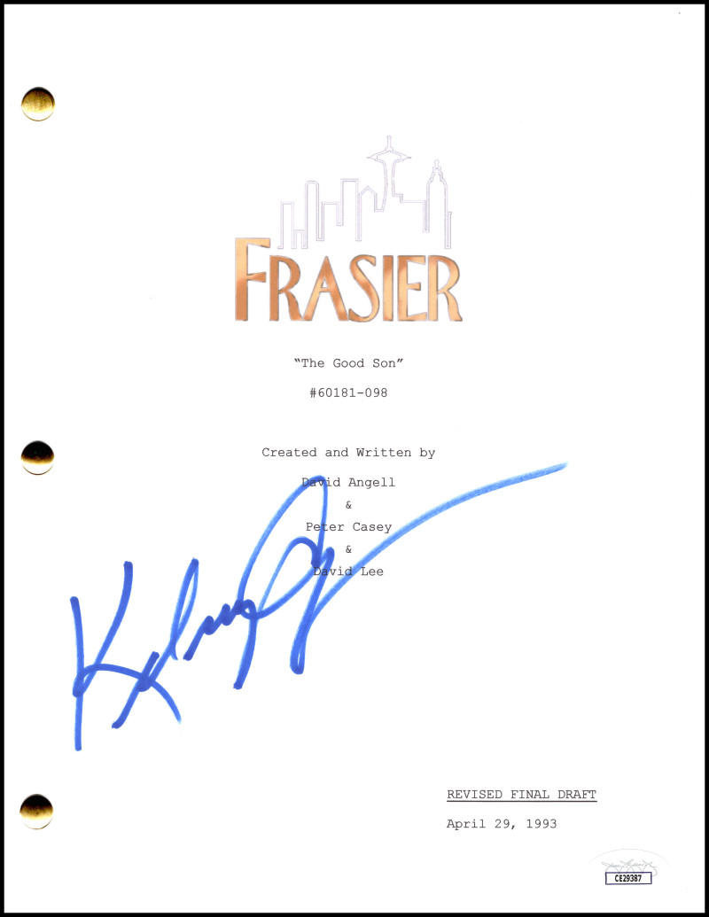 Kelsey Grammer Signed Autograph Frasier Pilot Script Screenplay Dr Crane JSA COA