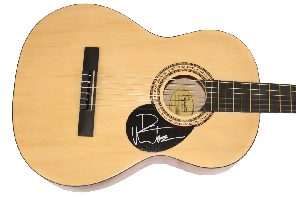 Dave Matthews Signed Autograph Fender Acoustic Guitar - Crash Band Beckett COA