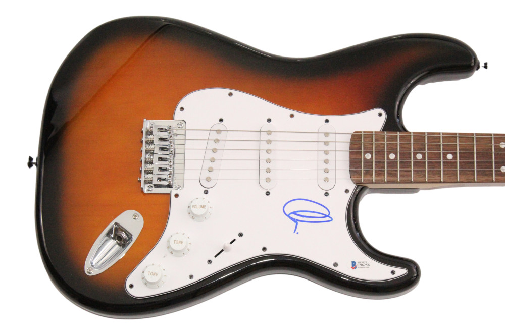 Adam Levine Maroon 5 Signed Autograph Full Size Fender Electric Guitar - Beckett
