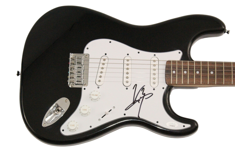 Vince Neil Motley Crue Signed Autograph Fender Electric Guitar w/ JSA COA