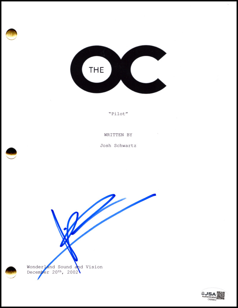Mischa Barton Signed Autograph The OC Full Pilot Script Screenplay w/ JSA COA