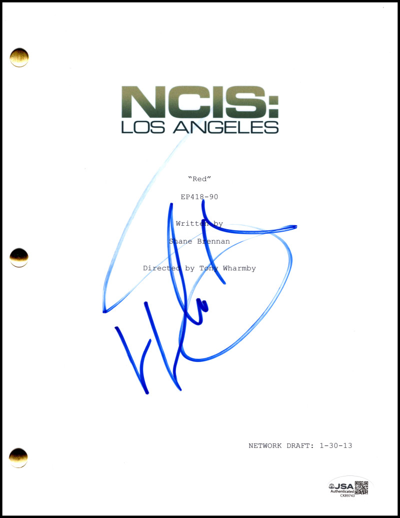 LL Cool J Signed Autograph NCIS Los Angeles Full Script Screenplay w/ JSA COA