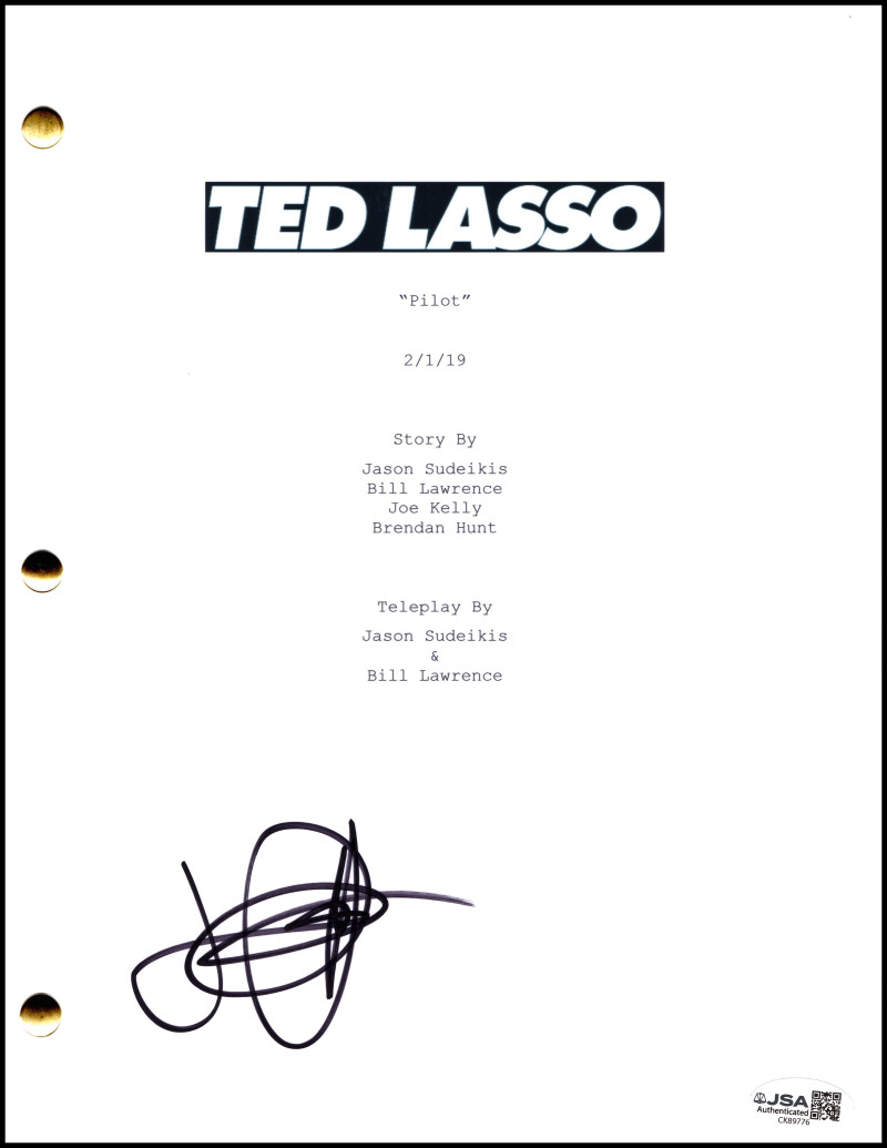 Juno Temple Signed Autograph Ted Lasso Full Script Screenplay - Keeley Jones JSA