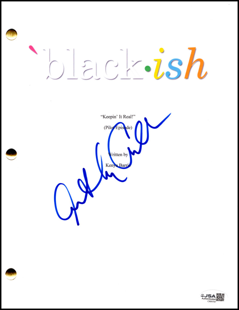 Anthony Anderson Signed Autograph Black-ish Full Script Screenplay w/ JSA COA