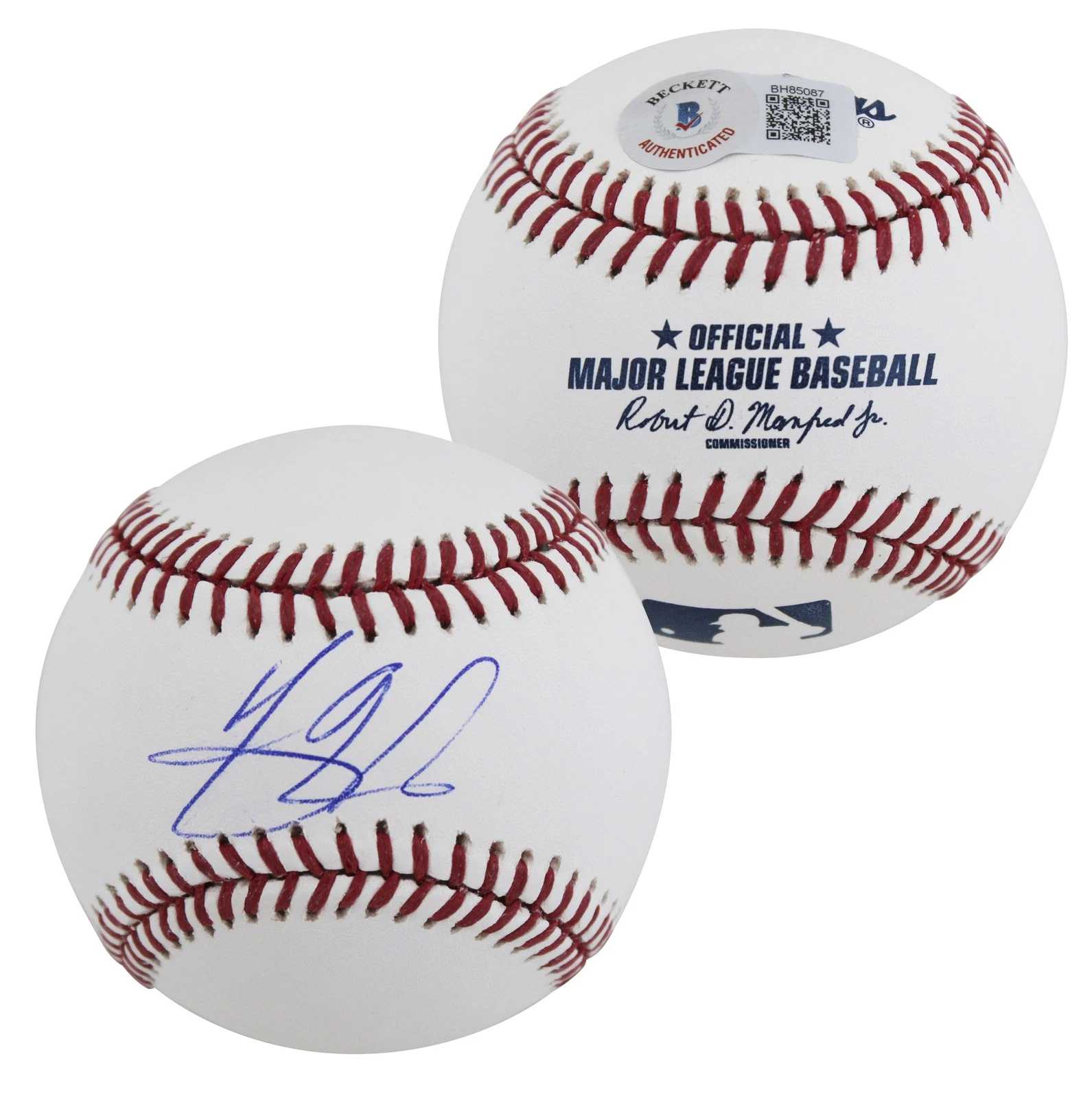 White Sox Yasmani Grandal Authentic Signed Manfred Oml Baseball BAS #BH85087