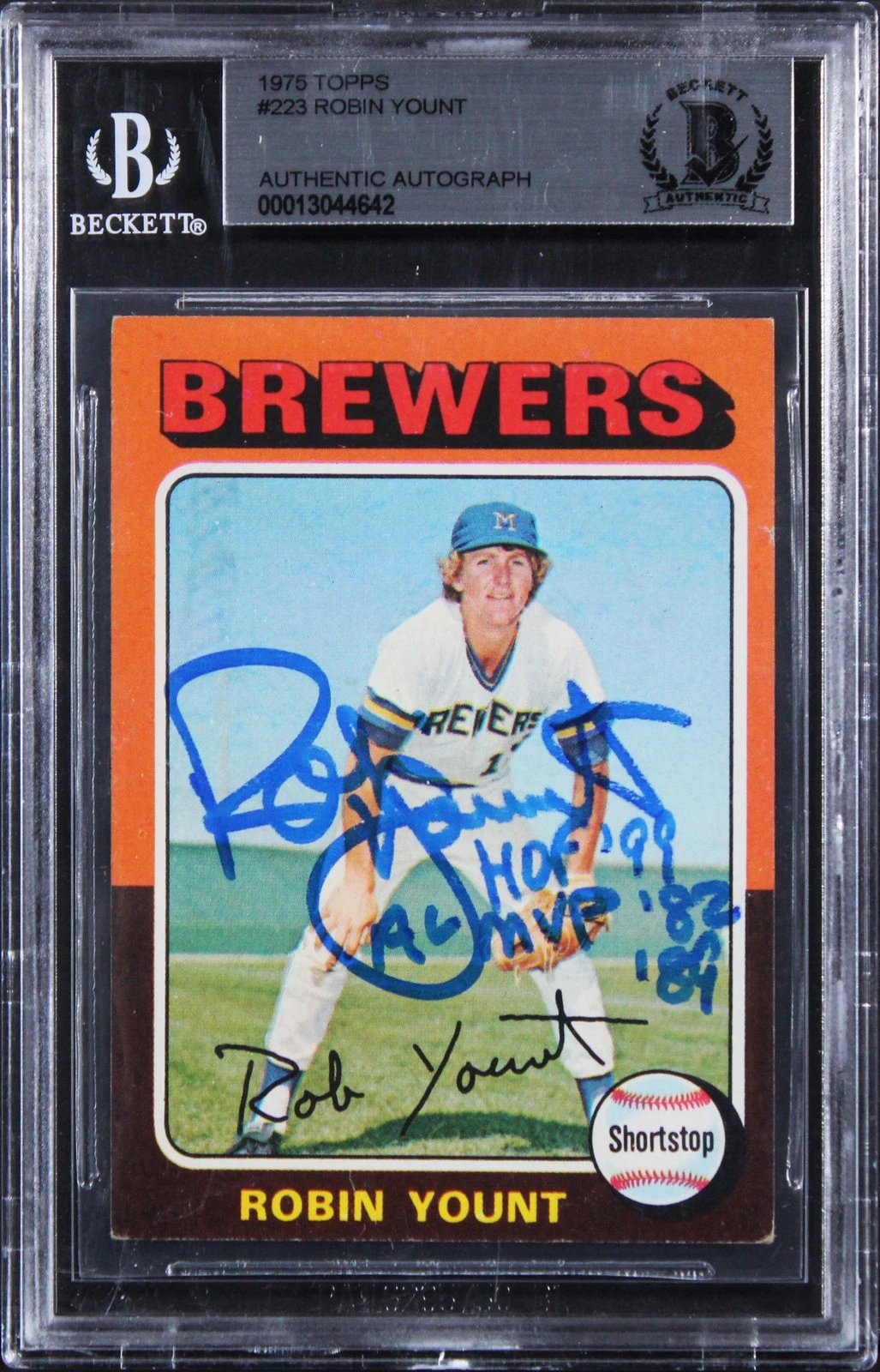 Brewers Robin Yount 