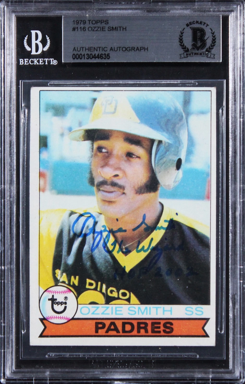 Padres Ozzie Smith 'The Wizard HOF 2002