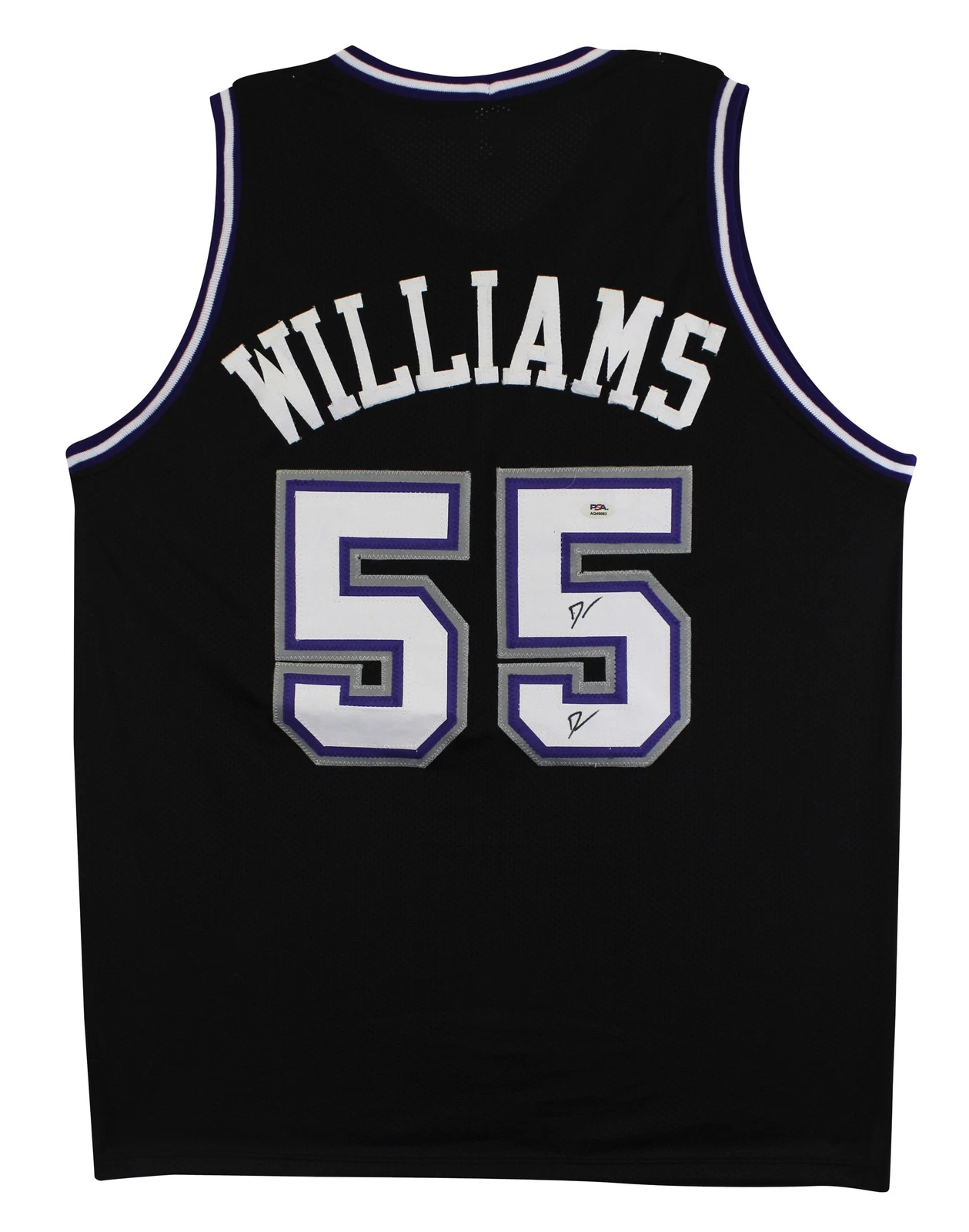 Jason Williams Authentic Signed Twice Black Pro Style Jersey PSA/DNA #AQ49083