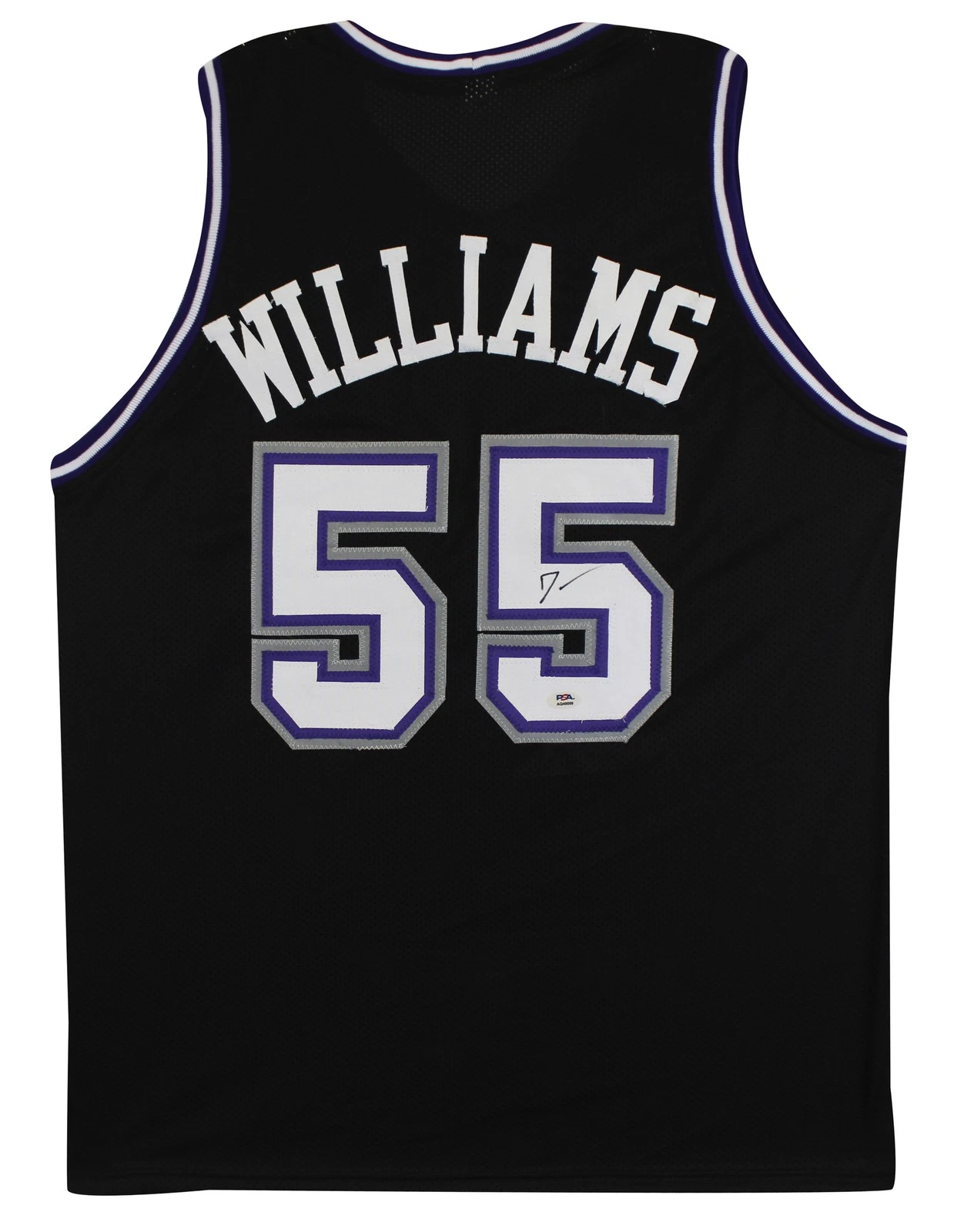 Jason Williams Authentic Signed Black Pro Style Jersey Autographed PSA/DNA 2