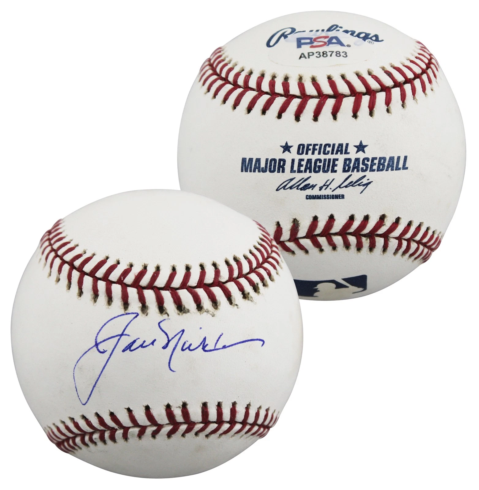 Jack Nicklaus Authentic Signed Allen Selig OML Baseball PSA/DNA #AP38783