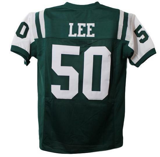 Darron Lee Unsigned Pro Style Green XL Jersey 40022