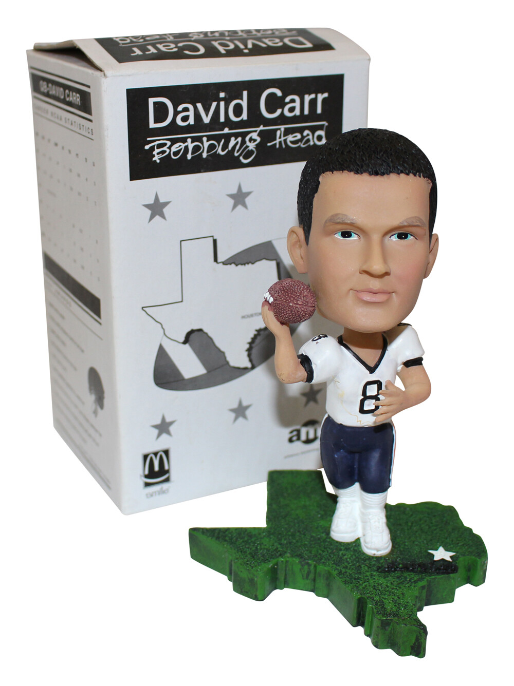 David Carr Houston Texans Bobblehead Figure 36651