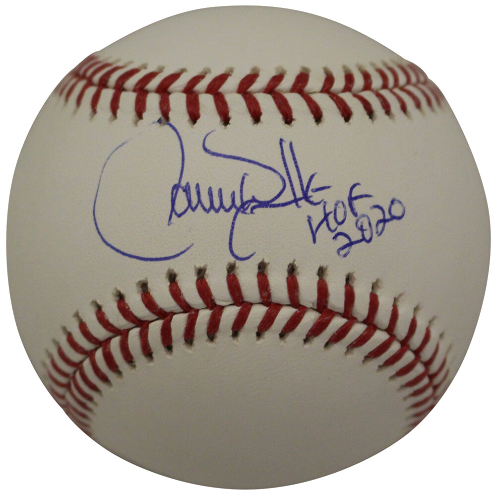 Larry Walker Autographed Colorado Rockies OML Baseball HOF Tristar 35678