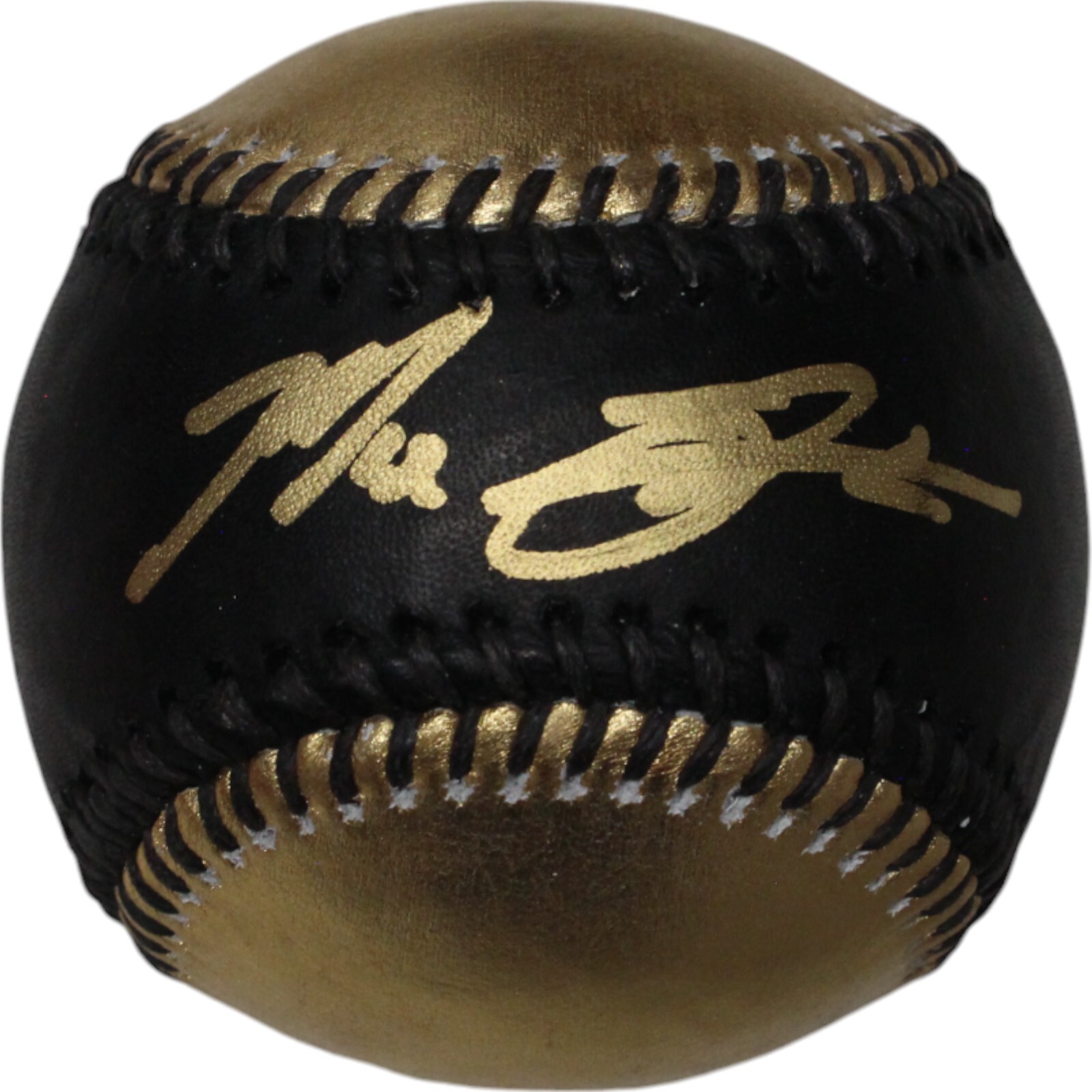 Max Scherzer Autographed Toronto Blue Jays OML Gold Baseball Fanatics 46882