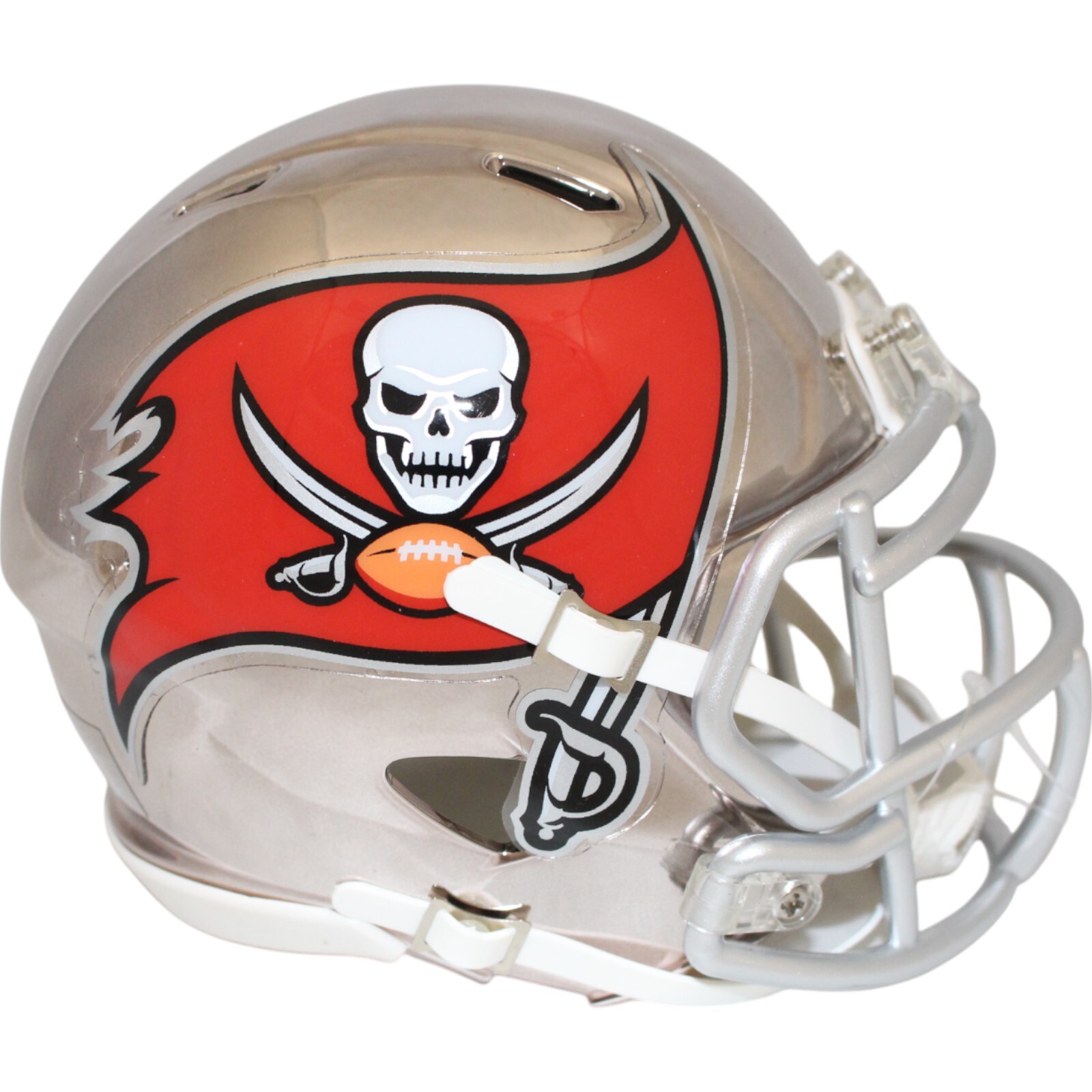 Tampa Bay Buccaneers Chrome NFL Riddell Mini Helmet 11798
