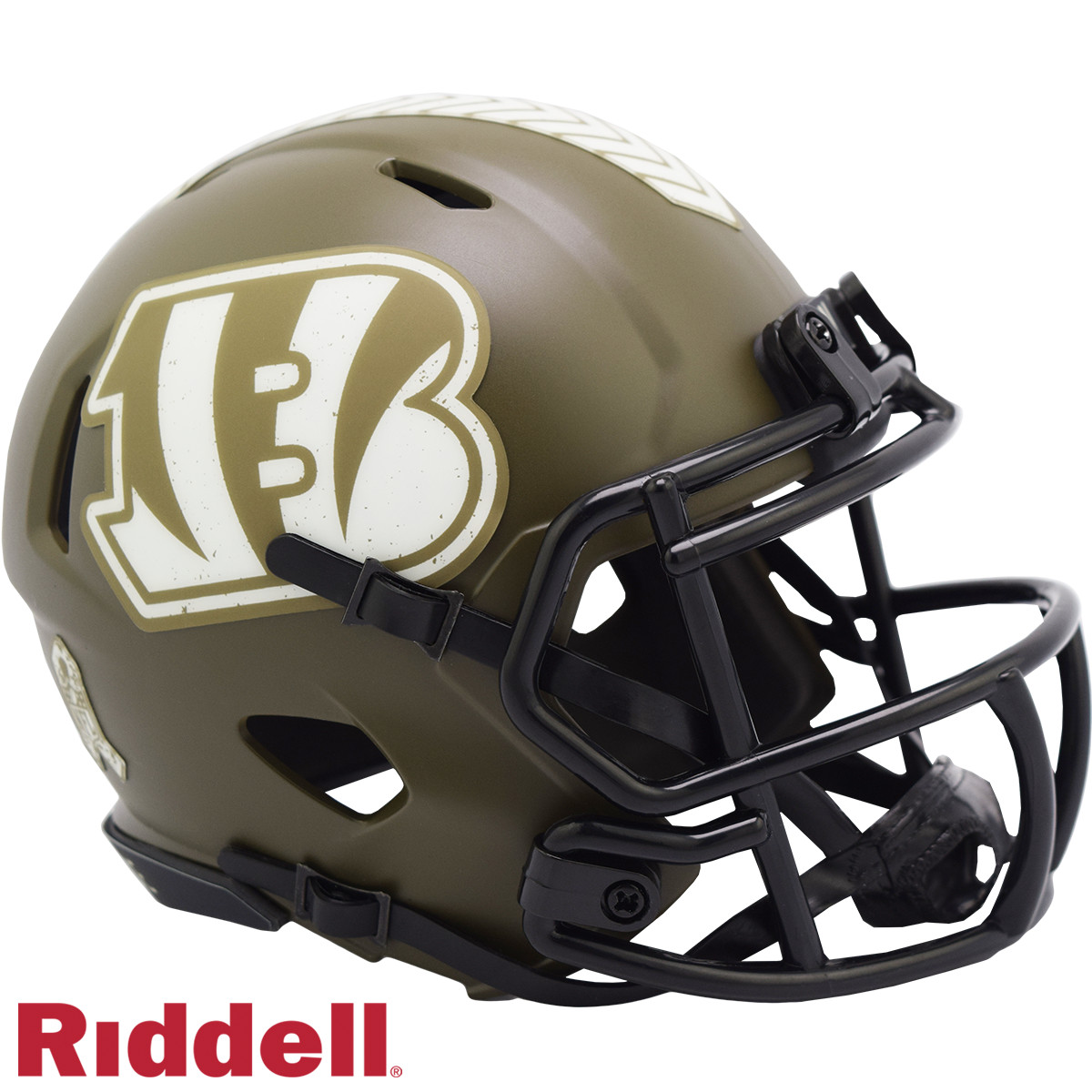 Cincinnati Bengals Riddell New In Box 2022 Salute to Service Mini Helmet 35131