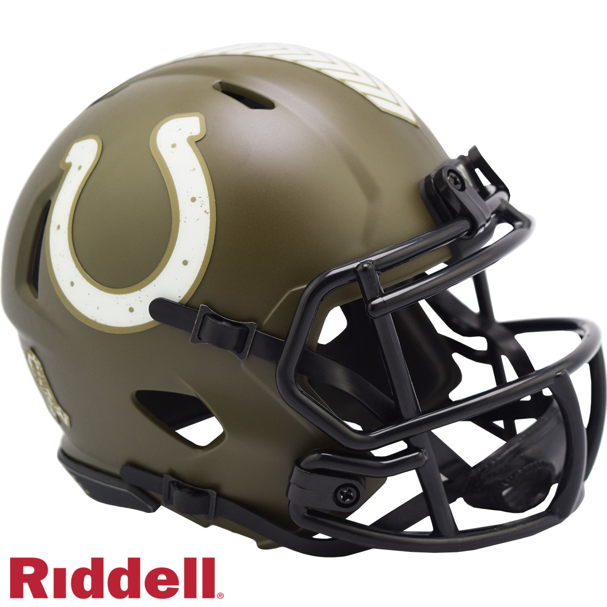 Indianapolis Colts Riddell New In Box 2022 Salute to Service Mini Helmet 35157