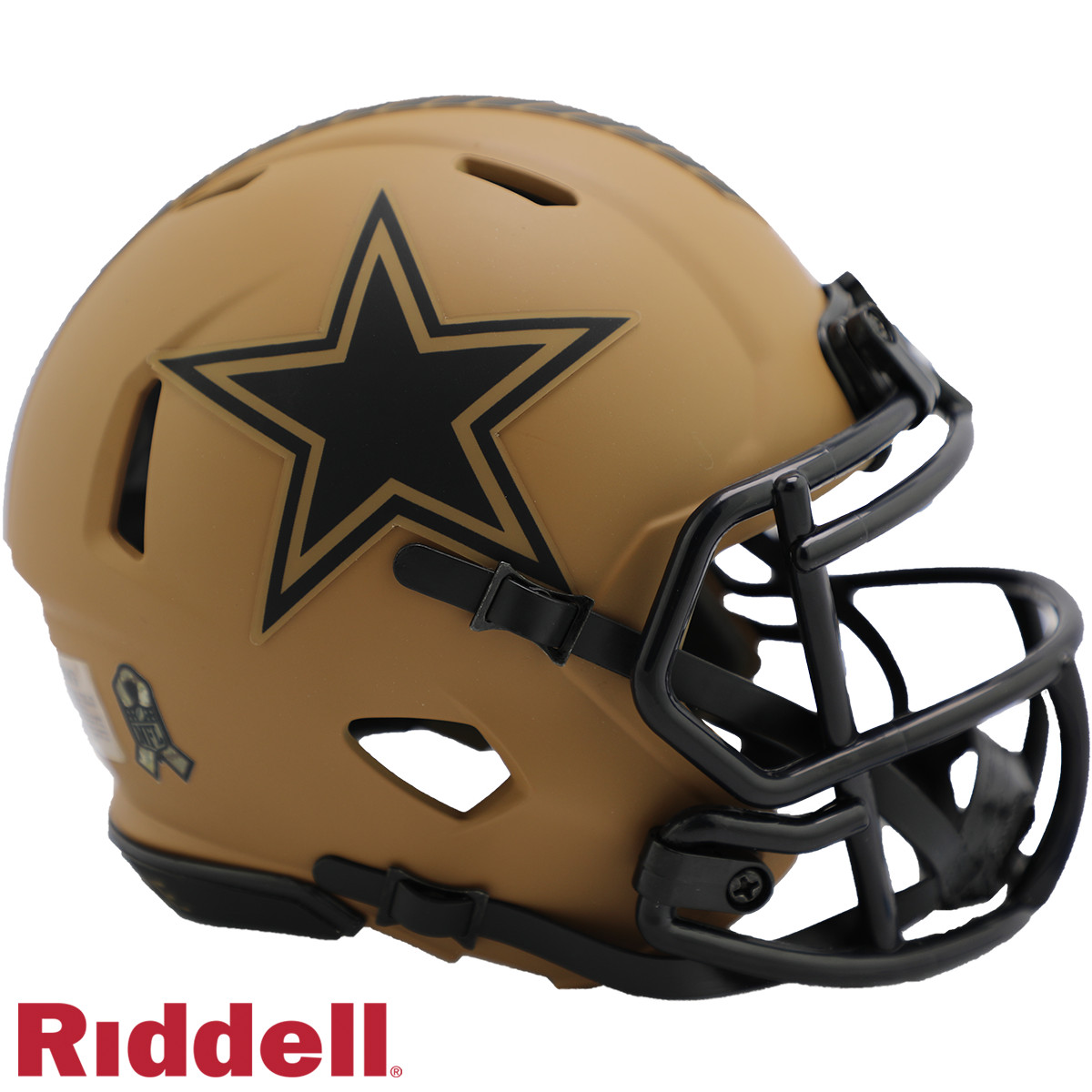 Dallas Cowboys Riddell New In Box 2023 Salute to Service Mini Helmet 42300