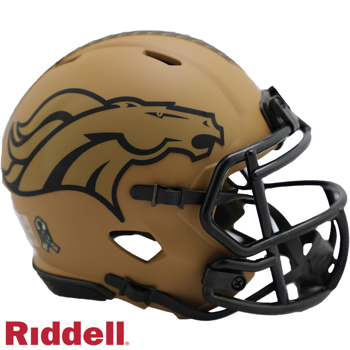 Denver Broncos Riddell New In Box 2023 Salute to Service Mini Helmet 41033