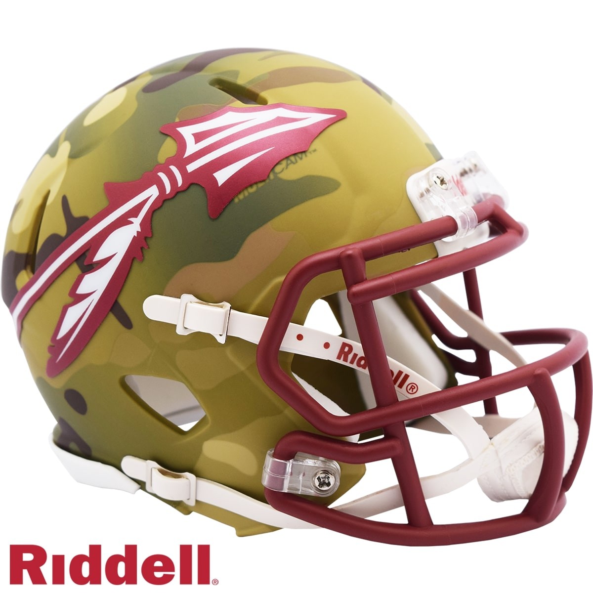 Florida State Seminoles Riddell New In Box Rare Camo Mini Helmet 29620