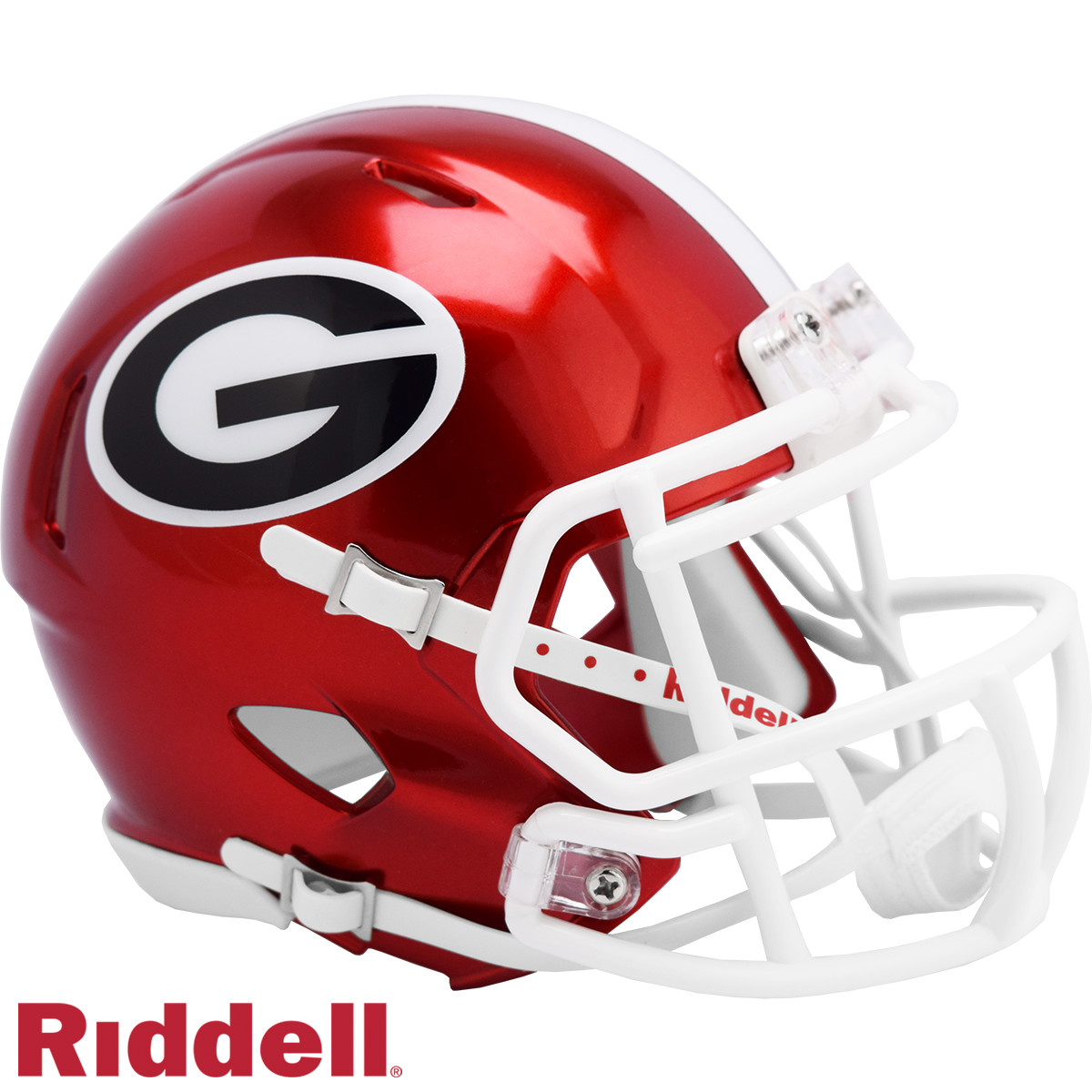 Georgia Bulldogs Flash Speed Mini Helmet Riddell New In Box 30744