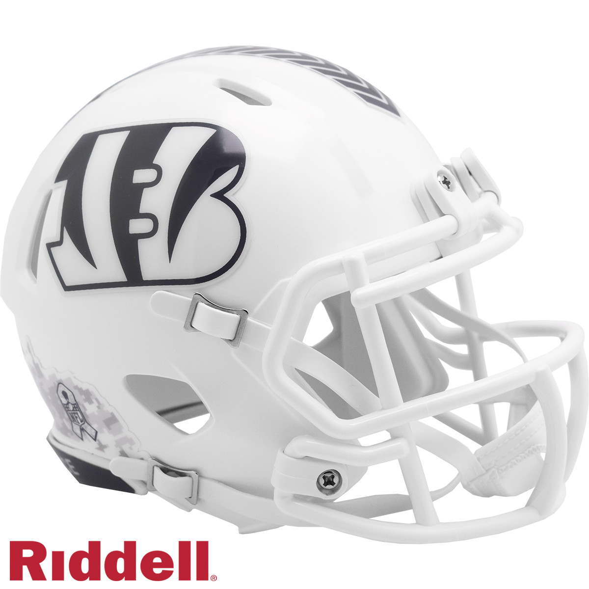 Cincinnati Bengals Riddell New In Box 2024 Salute to Service Mini Helmet 48069