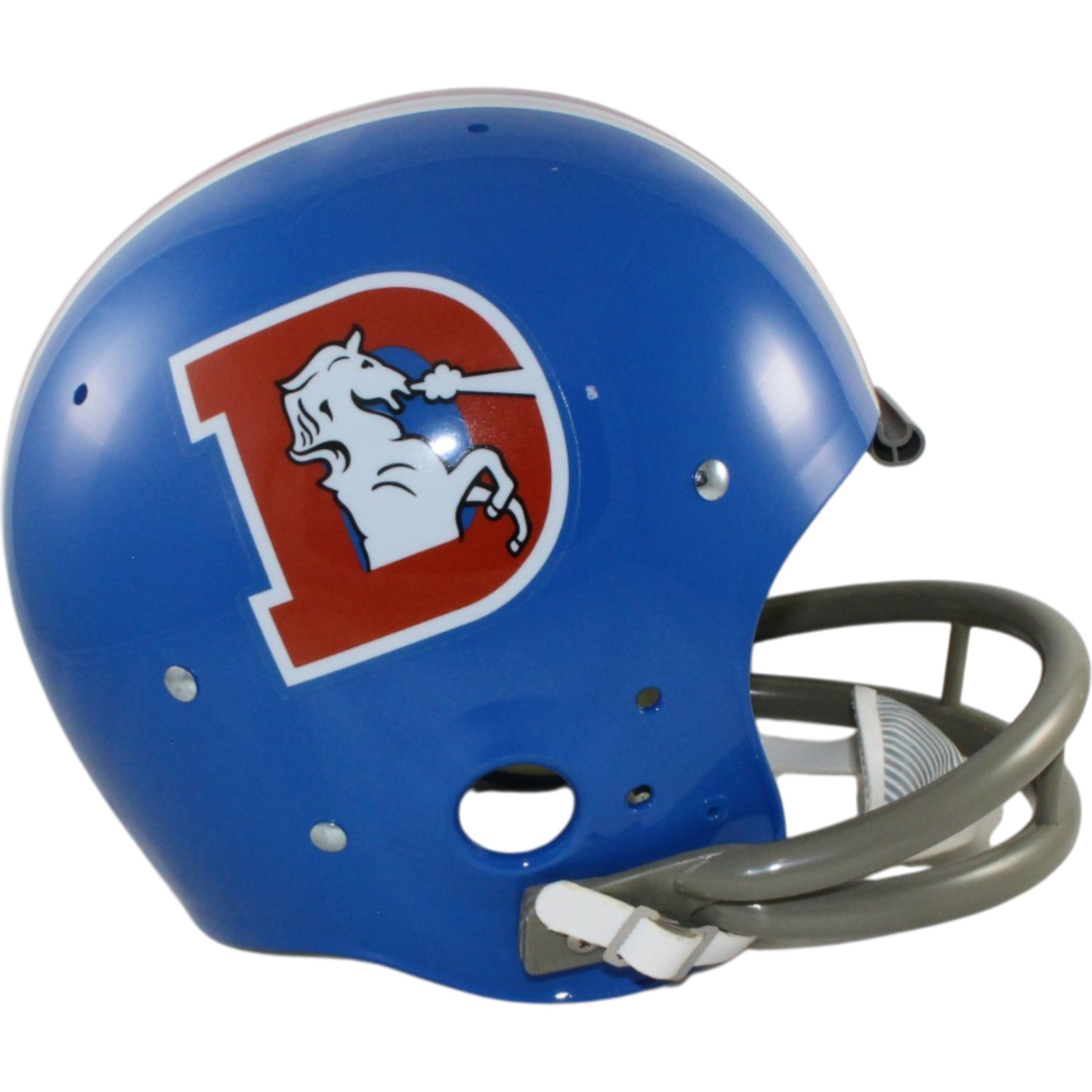 Denver Broncos Throwback 1968-1974 TK Helmet Riddell New In Box 35221