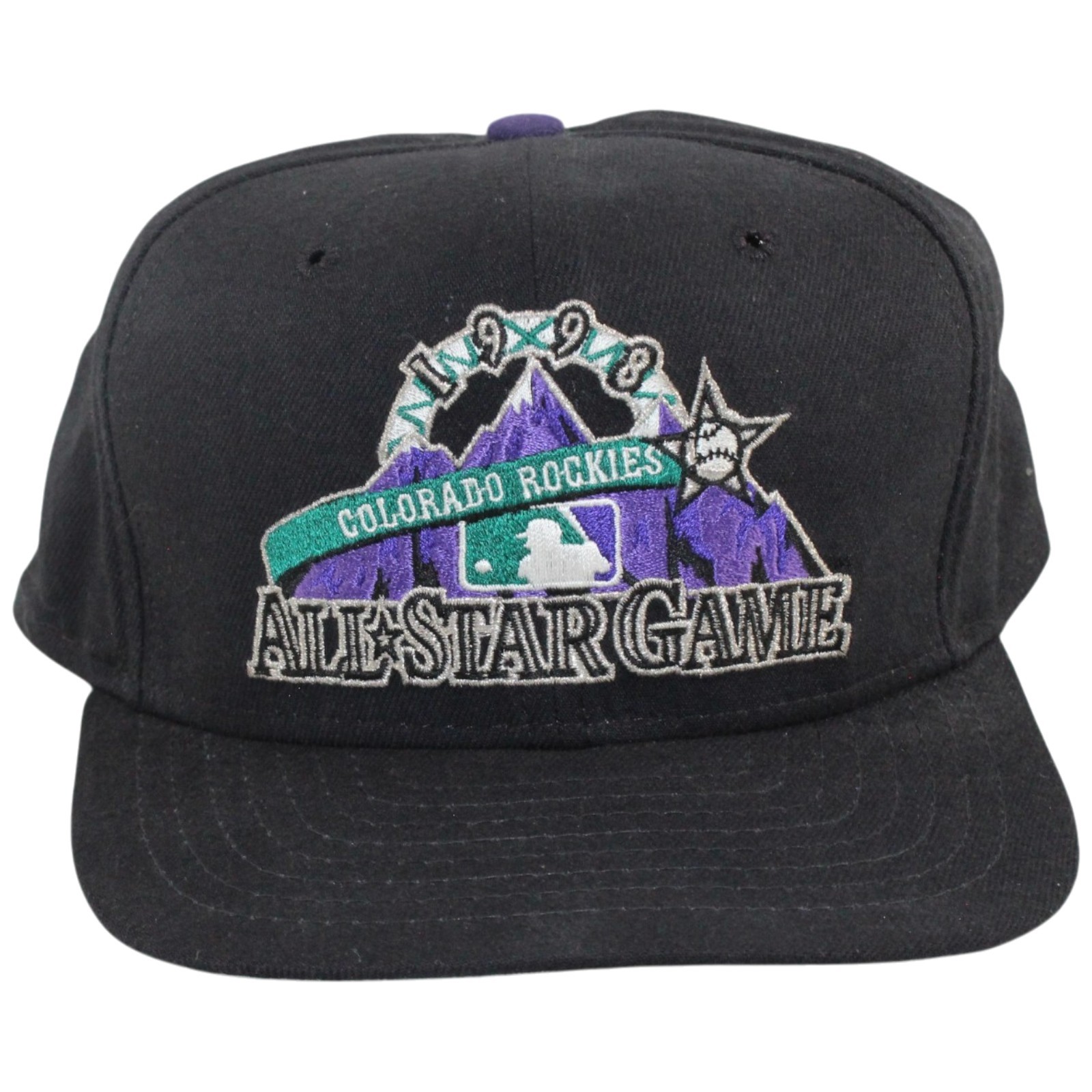Colorado Rockies 1998 All Star Game New Era Fitted 7 1/2 Hat 56009