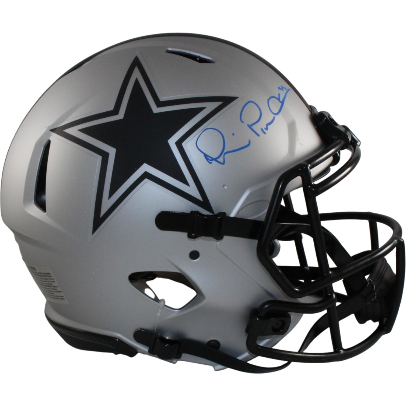 Michael Irvin Autographed Dallas Cowboys Authentic Rave Helmet Beckett 56354