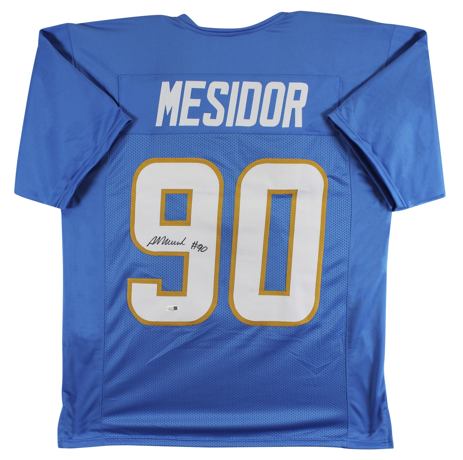 Akheem Mesidor Authentic Signed Powder Blue Pro Style Jersey JSA Witness