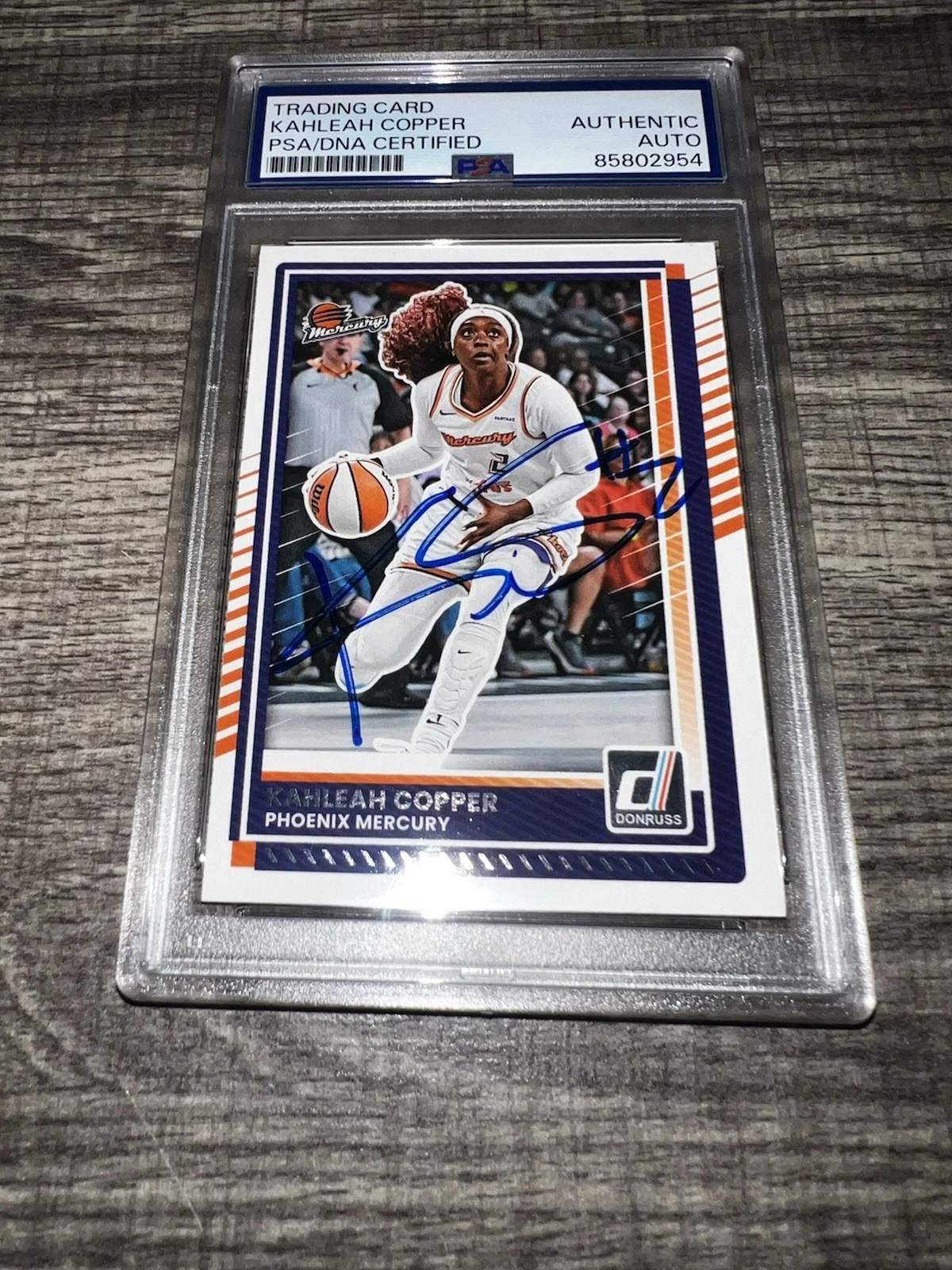 Kahleah Copper Signed 2025 Panini Donruss Trading Card WNBA Star PSA/DNA #2