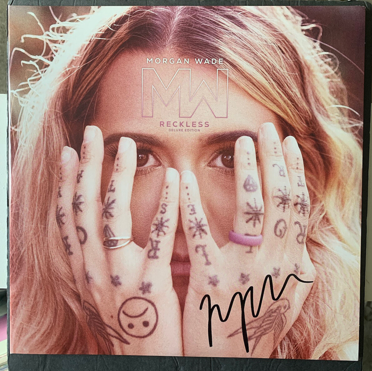 Morgan Wade Signed Reckless Deluxe Edition Vinyl country autographed PSA/DNA COA
